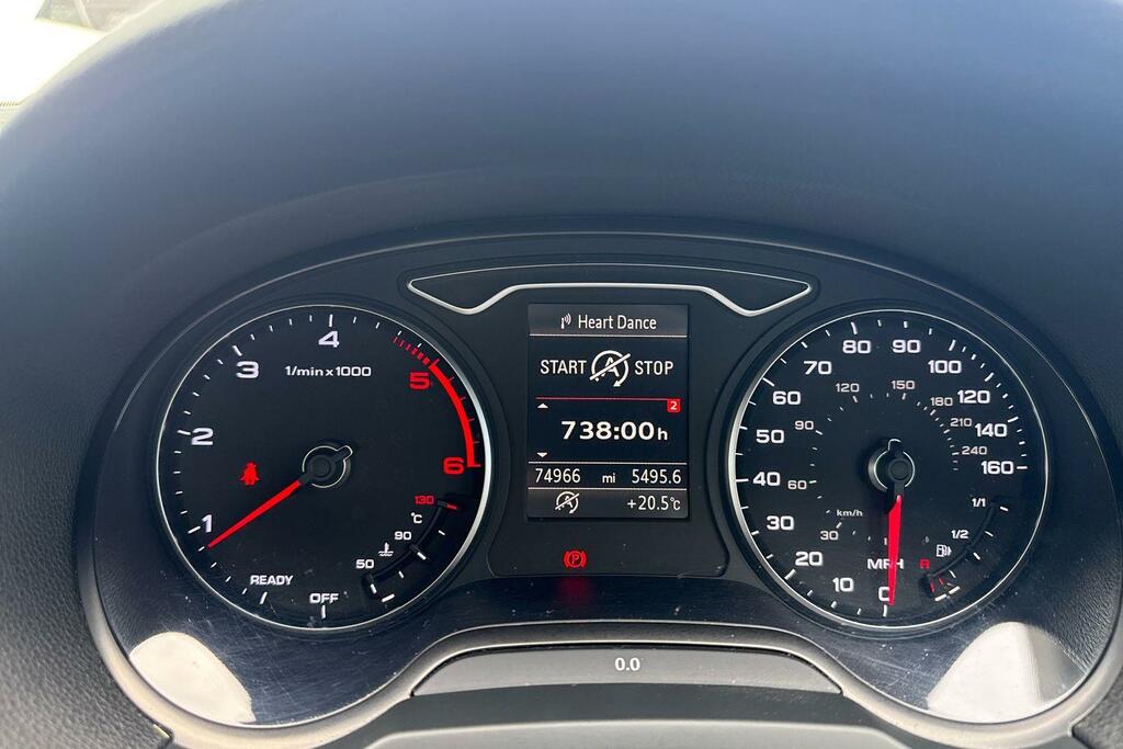 Audi A3 1.6 Tdi Sport Sportback Euro 6 Grey #15
