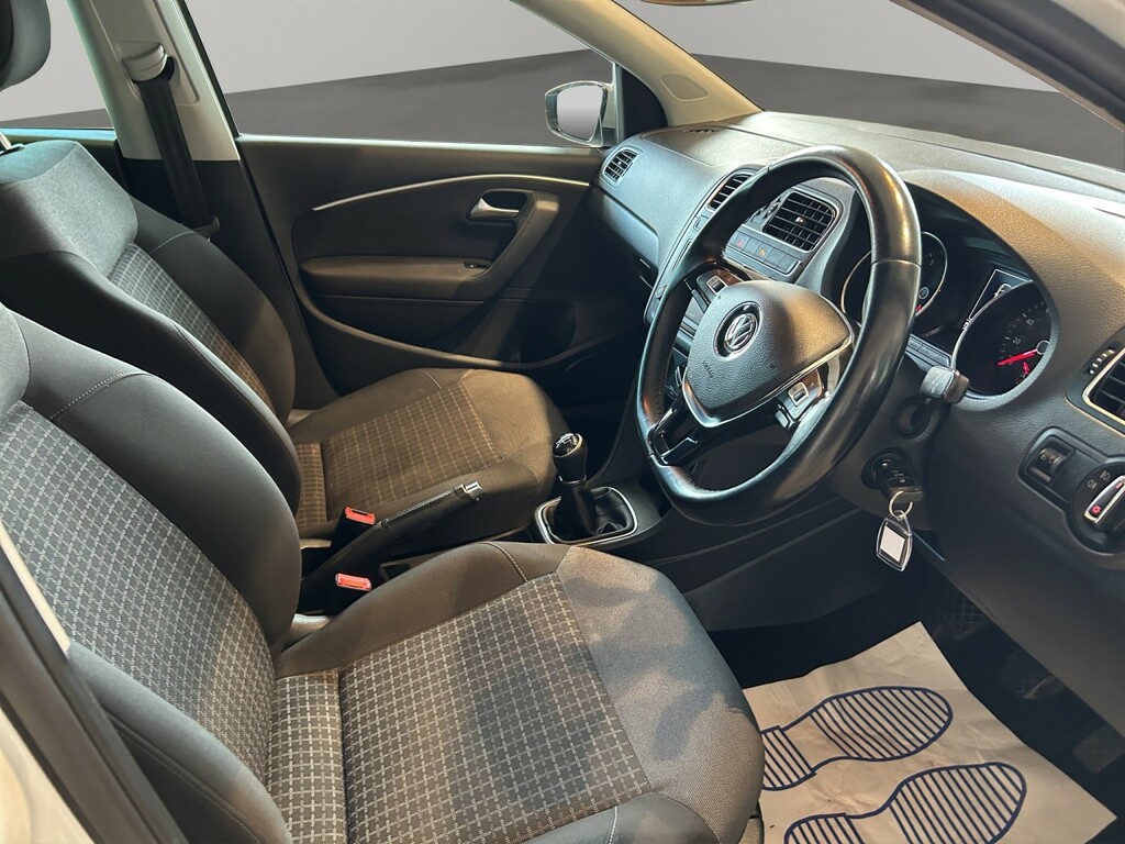 Volkswagen Polo 1.2 Tsi Match Edition White #5