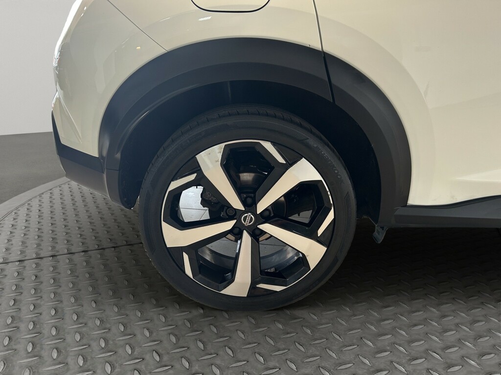 Nissan Juke 1.0 Dig-t Tekna White #6