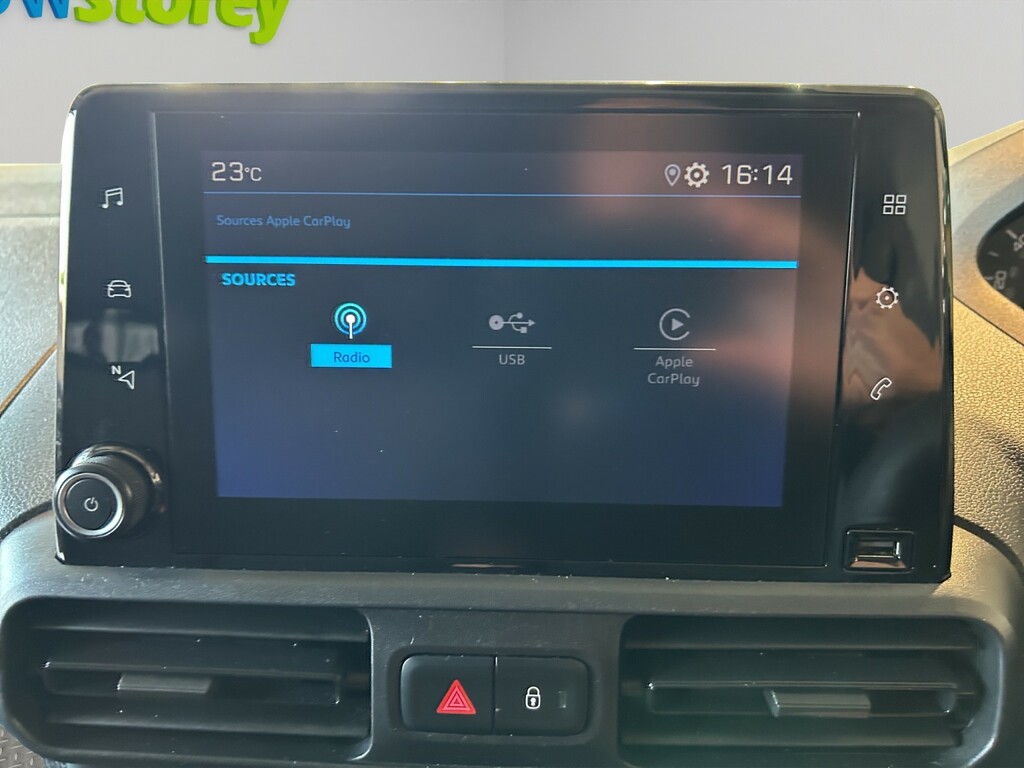 Peugeot Partner 650 1.5 Bluehdi 75 Professional Van Grey #9
