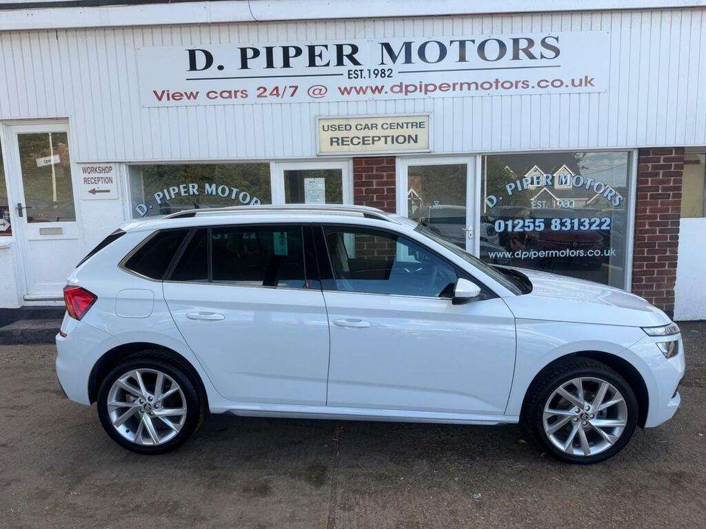Skoda Kamiq Suv 1.5 Tsi Act Se L Executive Dsg Euro 6 Ss BMZ1647 White #2