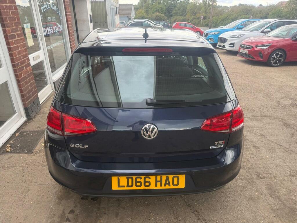 Volkswagen Golf Hatchback 1.4 Tsi Bluemotion Tech Match Edition Eu LD66HAO Blue #4