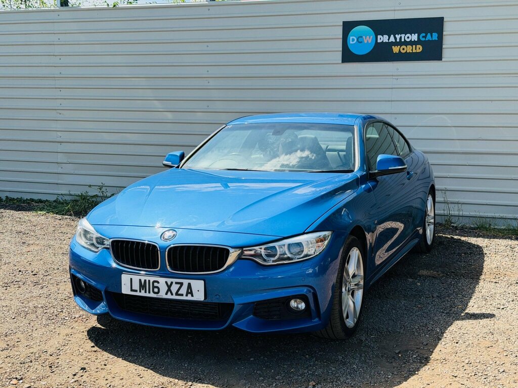 BMW 4 Series 2.0 420D M Sport Euro 6 Ss LM16XZA Blue #6