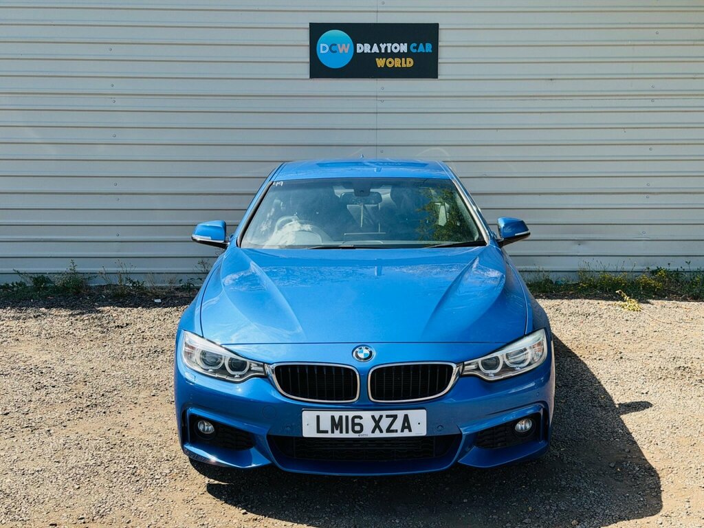 BMW 4 Series 2.0 420D M Sport Euro 6 Ss LM16XZA Blue #5