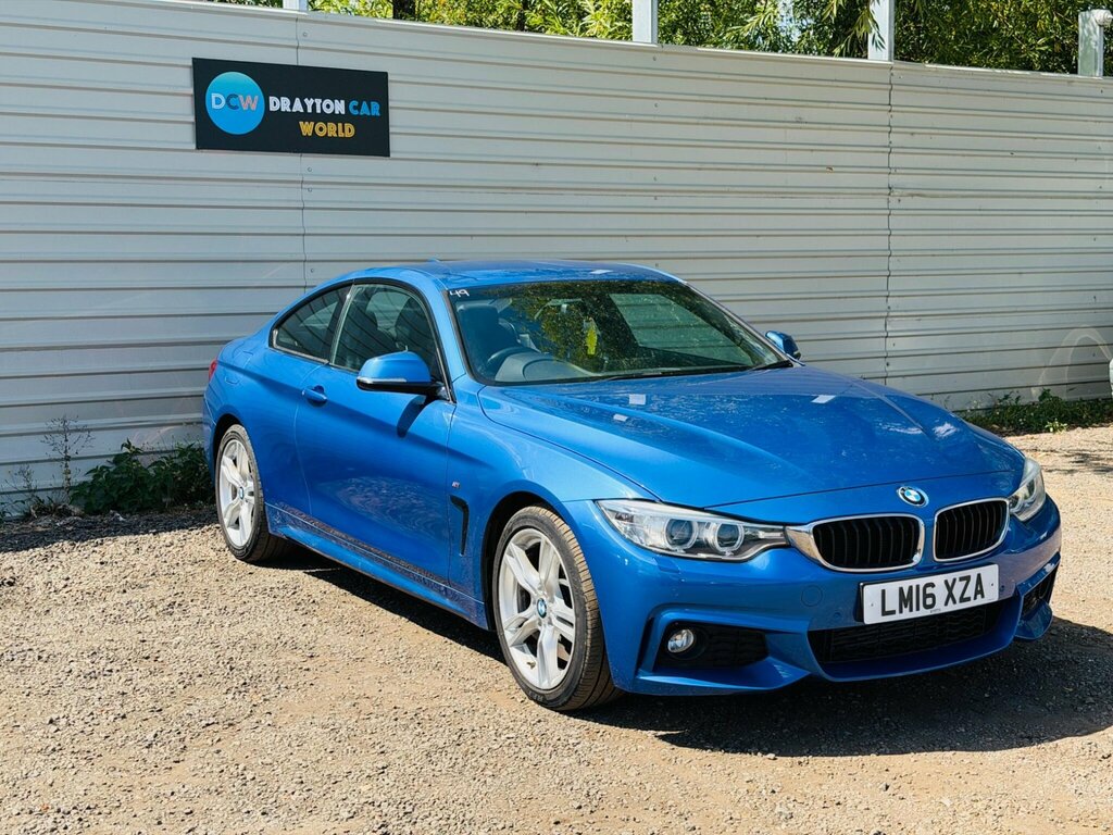 BMW 4 Series 2.0 420D M Sport Euro 6 Ss LM16XZA Blue #3