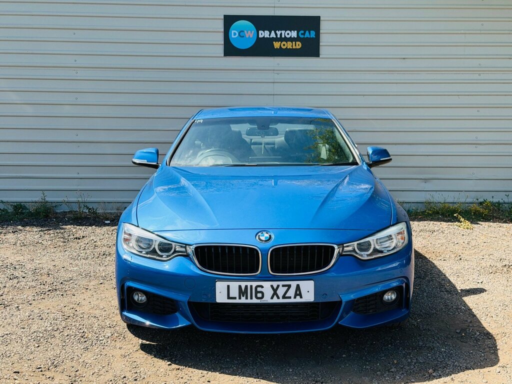 BMW 4 Series 2.0 420D M Sport Euro 6 Ss LM16XZA Blue #2