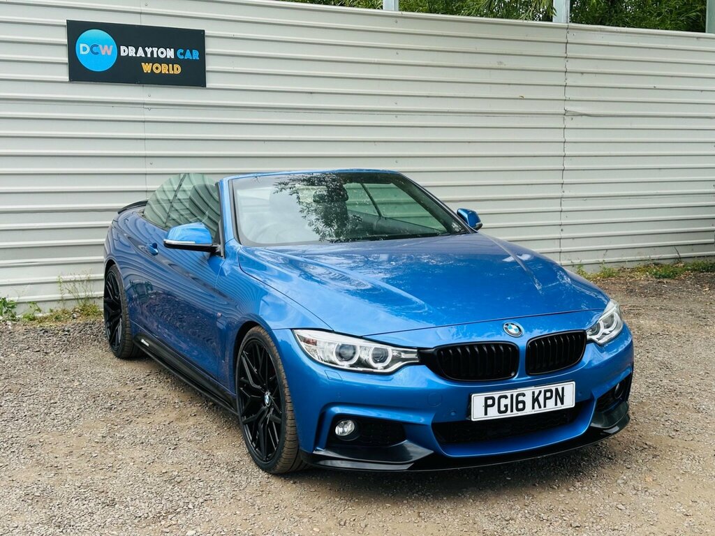 BMW 4 Series 2.0 420I M Sport Euro 6 Ss Blue #3