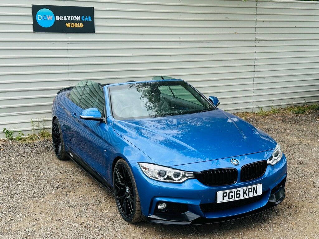 BMW 4 Series 2.0 420I M Sport Euro 6 Ss Blue #4