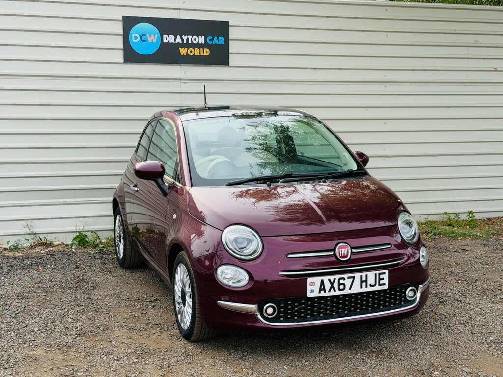 Fiat 500 1.2 Lounge Dualogic Euro 6 Ss White #1