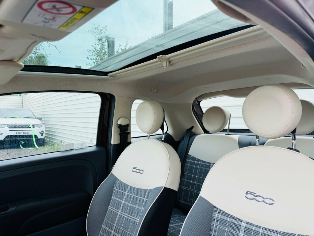 Fiat 500 1.2 Lounge Dualogic Euro 6 Ss White #36