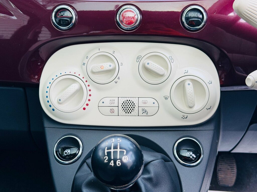 Fiat 500 1.2 Lounge Dualogic Euro 6 Ss White #30
