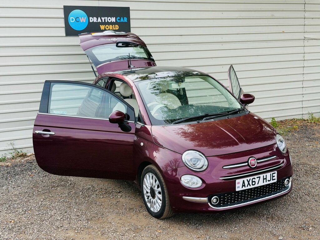 Fiat 500 1.2 Lounge Dualogic Euro 6 Ss White #8