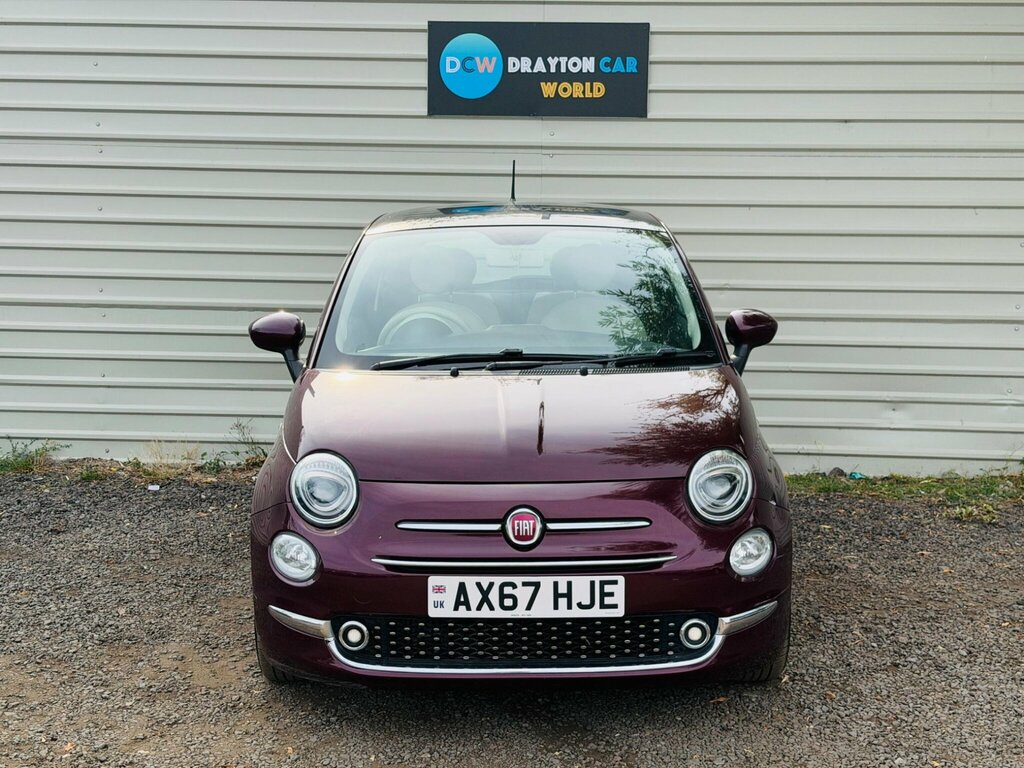 Fiat 500 1.2 Lounge Dualogic Euro 6 Ss White #2