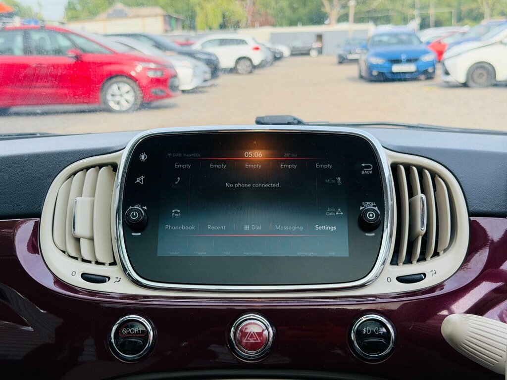 Fiat 500 1.2 Lounge Dualogic Euro 6 Ss White #29