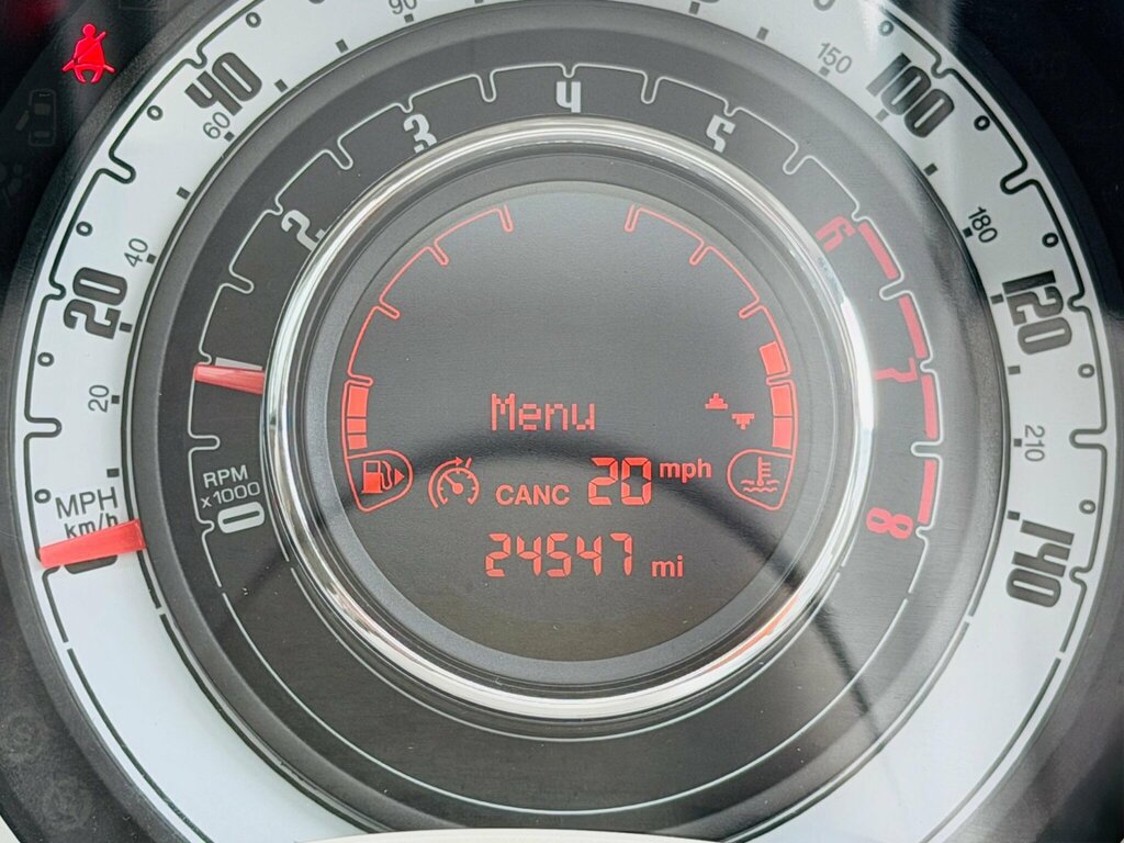 Fiat 500 1.2 Lounge Dualogic Euro 6 Ss White #27