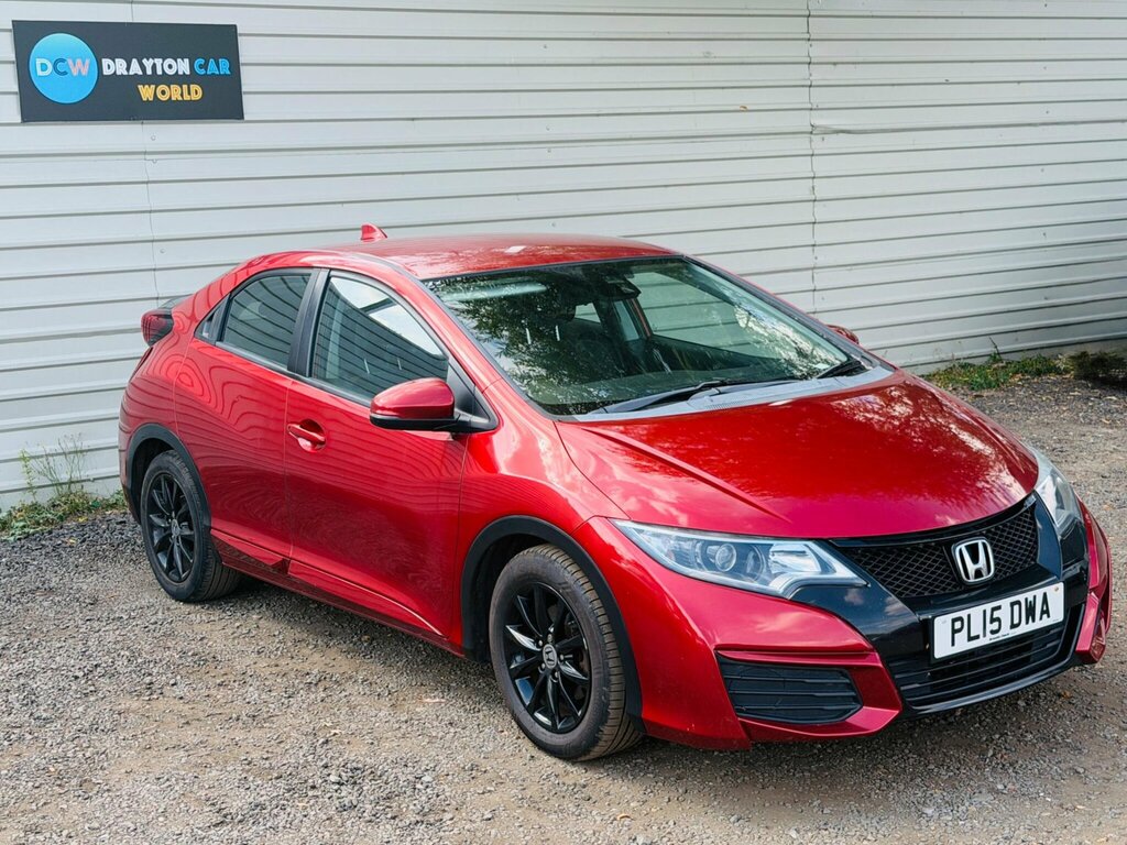 Honda Civic 1.4 I-vtec S Euro 6 Ss Red #4