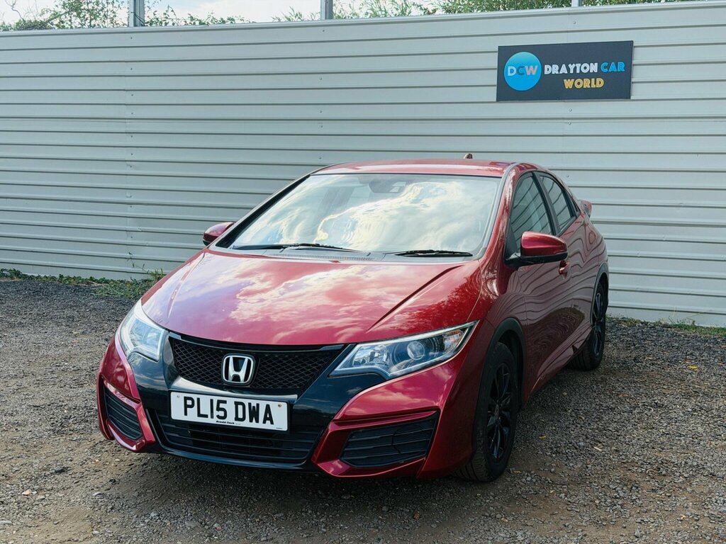 Honda Civic 1.4 I-vtec S Euro 6 Ss Red #6