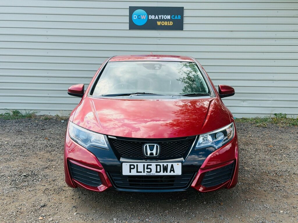 Honda Civic 1.4 I-vtec S Euro 6 Ss Red #2