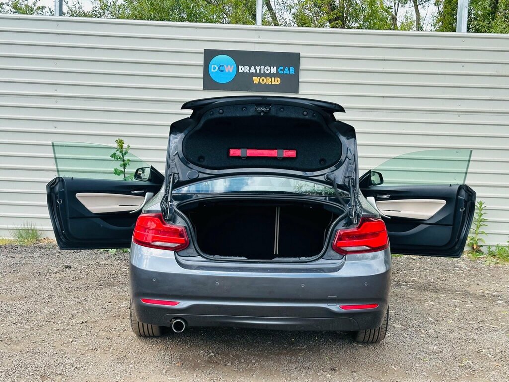 BMW 2 Series 218I Sport Convertible Black #23