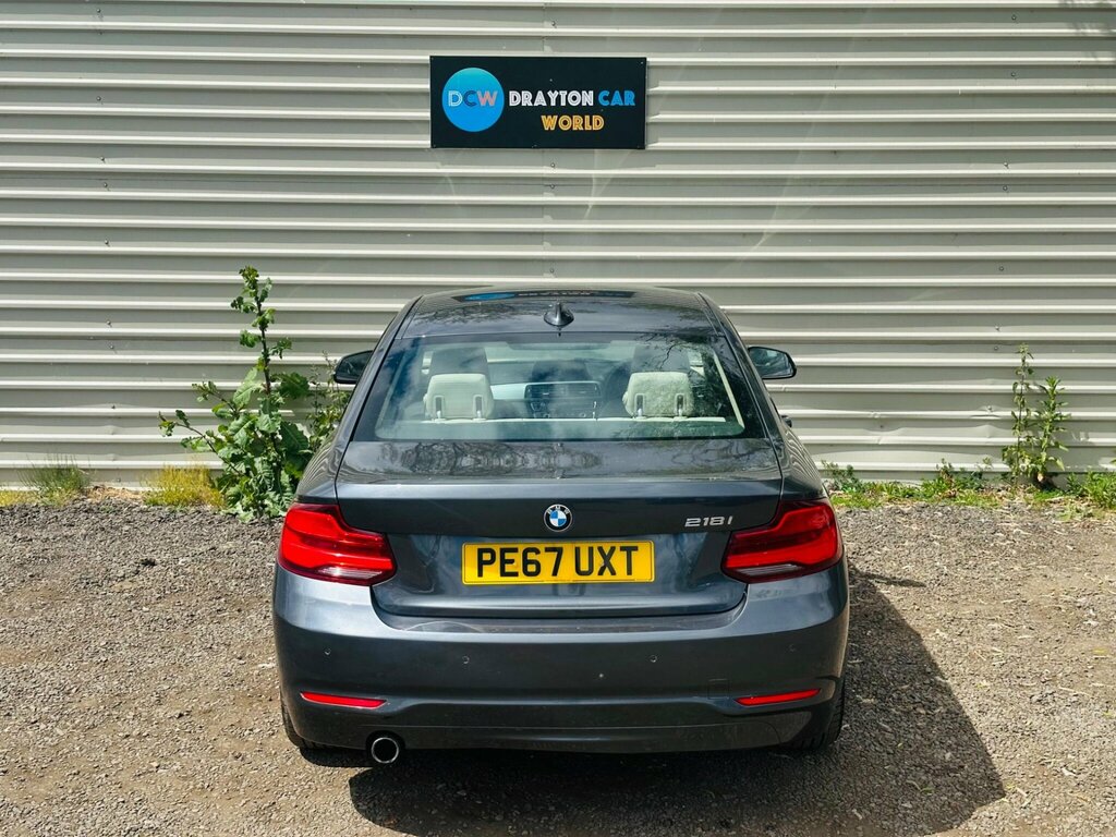 BMW 2 Series 218I Sport Convertible Black #13