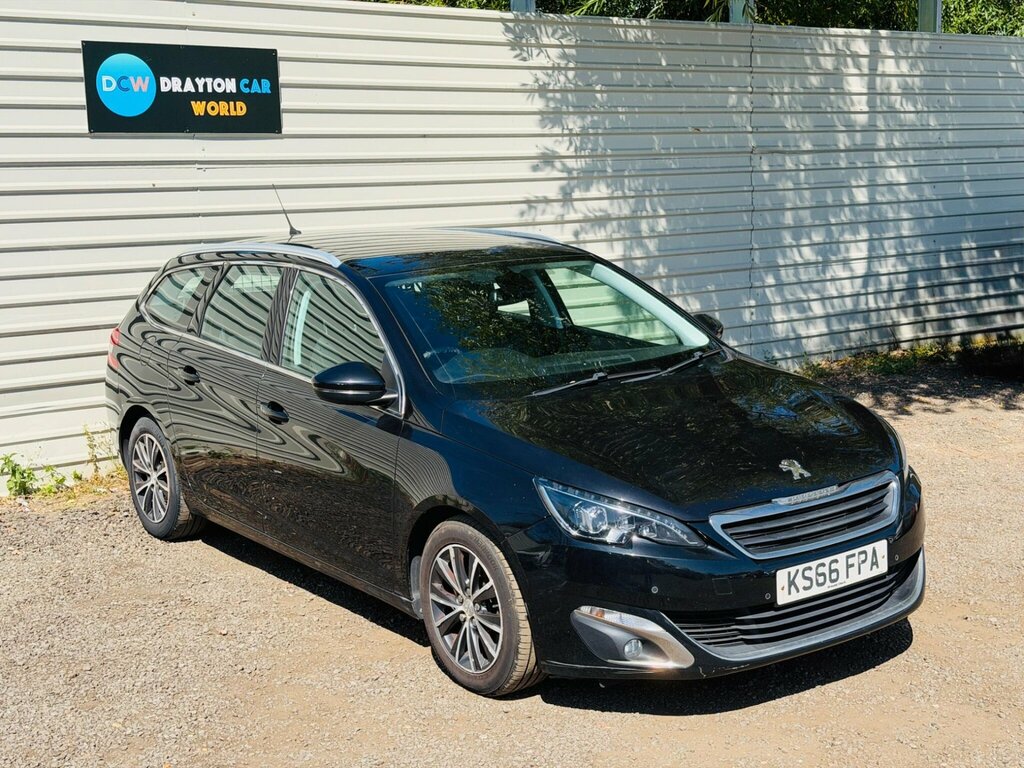 Peugeot 308 SW 1.6 Bluehdi Allure Euro 6 Ss Black #4