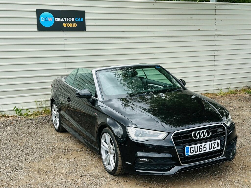 Audi A3 Cabriolet 2.0 Tdi S Line Euro 6 Ss Black #4