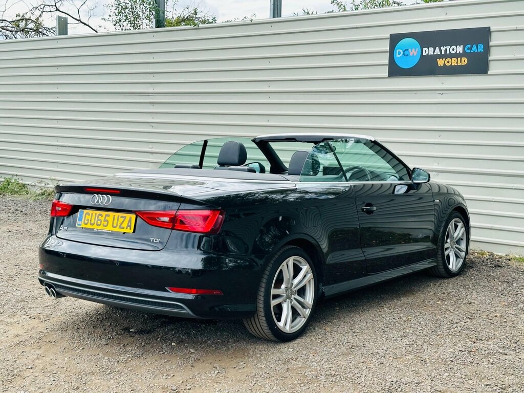 Audi A3 Cabriolet 1.8 Tfsi S Line S Tronic Euro 6 Ss Red #18