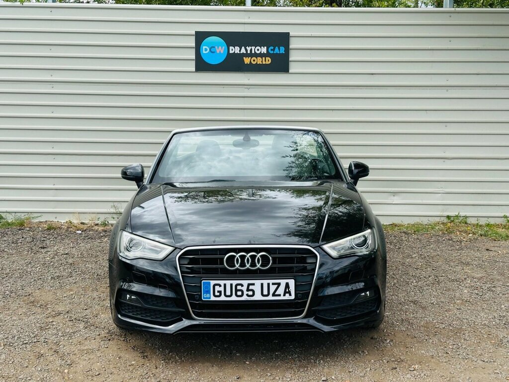 Audi A3 Cabriolet 2.0 Tdi S Line Euro 6 Ss Black #2