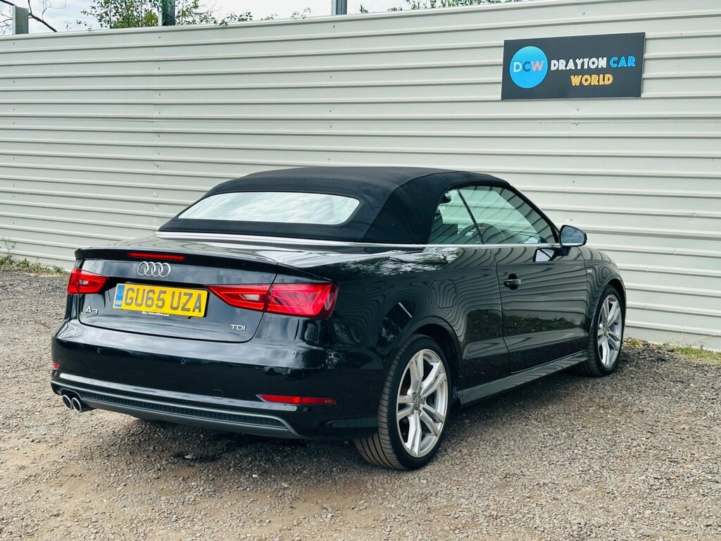 Audi A3 Cabriolet 1.8 Tfsi S Line S Tronic Euro 6 Ss Red #22