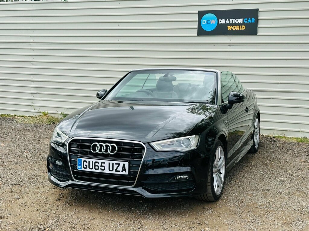 Audi A3 Cabriolet 2.0 Tdi S Line Euro 6 Ss Black #6