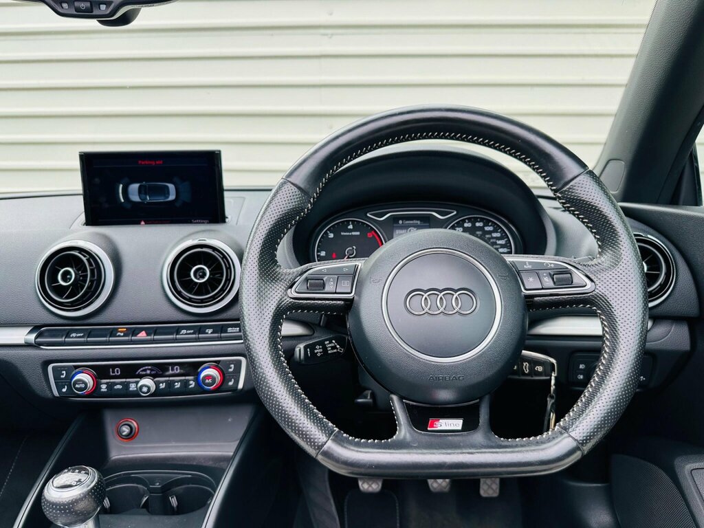 Audi A3 Cabriolet 1.8 Tfsi S Line S Tronic Euro 6 Ss Red #46