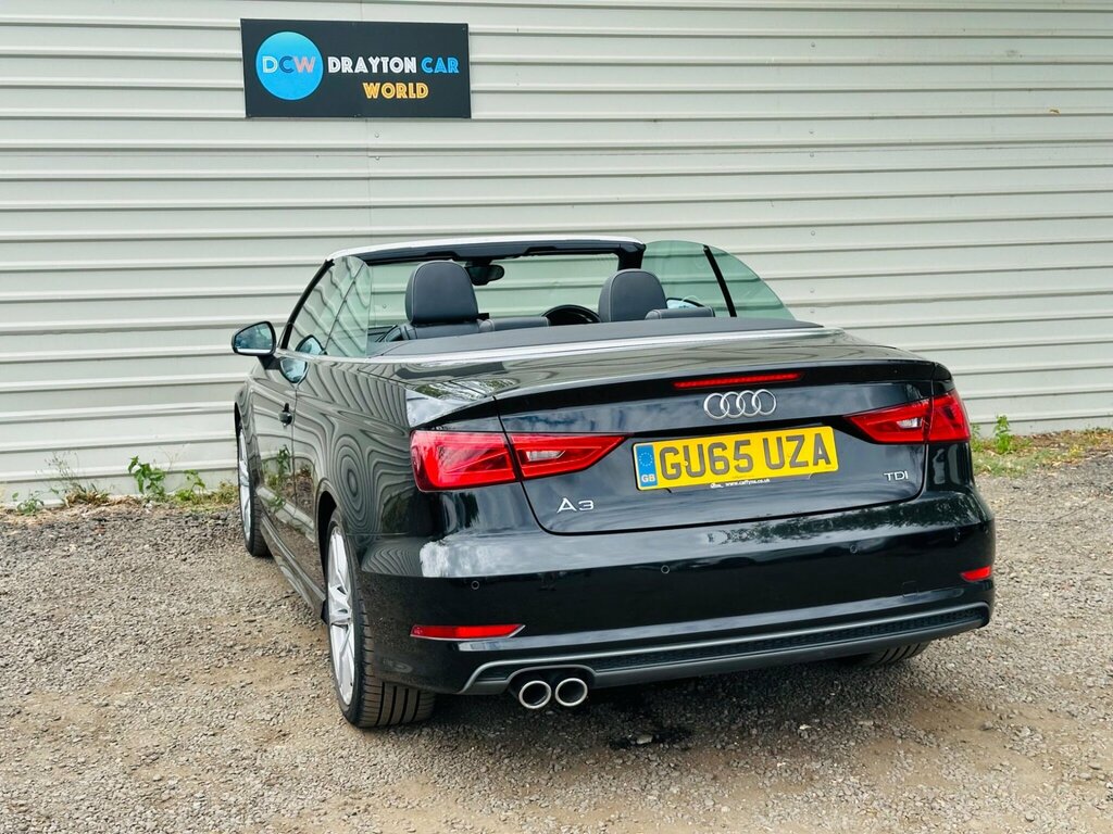 Audi A3 Cabriolet 1.8 Tfsi S Line S Tronic Euro 6 Ss Red #13