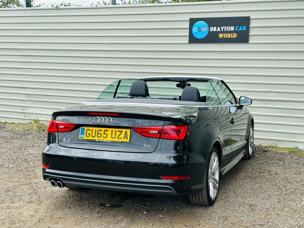 Audi A3 Cabriolet 1.8 Tfsi S Line S Tronic Euro 6 Ss Red #17