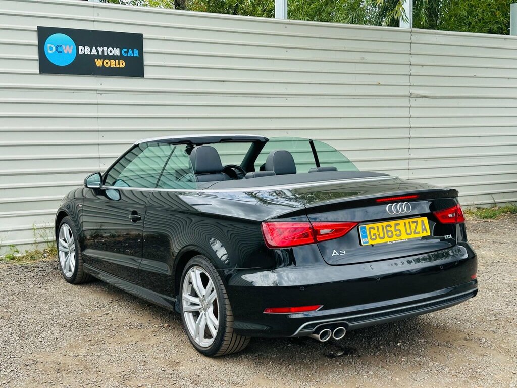 Audi A3 Cabriolet 1.8 Tfsi S Line S Tronic Euro 6 Ss Red #14