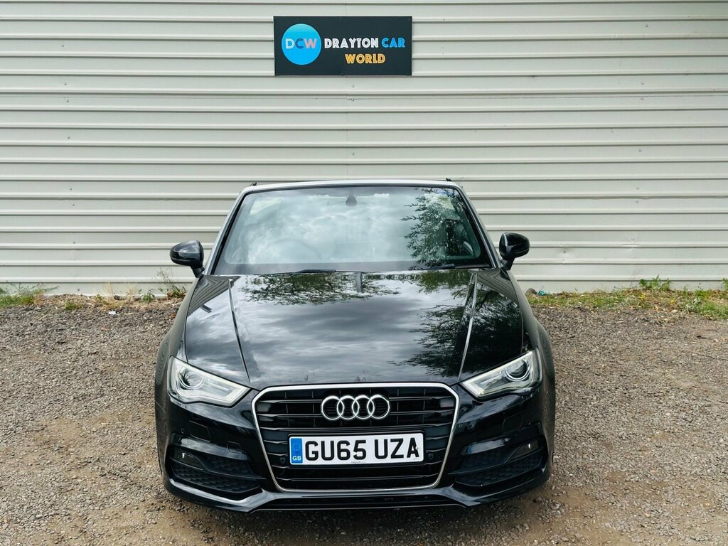 Audi A3 Cabriolet 2.0 Tdi S Line Euro 6 Ss Black #5