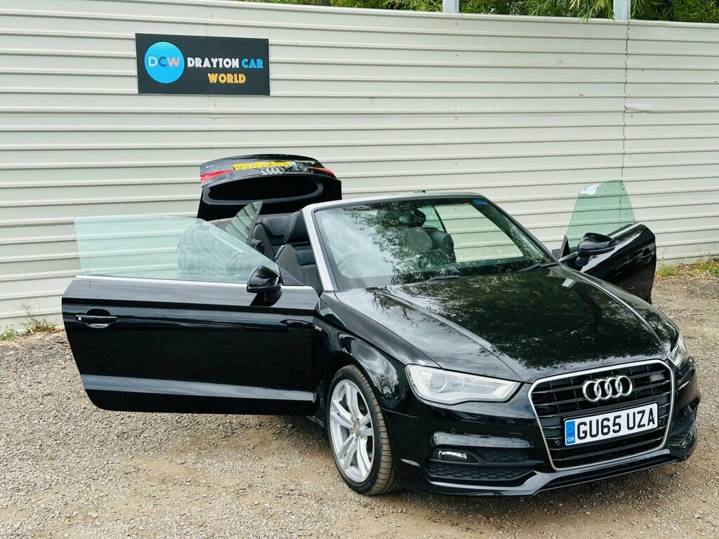 Audi A3 Cabriolet 1.8 Tfsi S Line S Tronic Euro 6 Ss Red #25