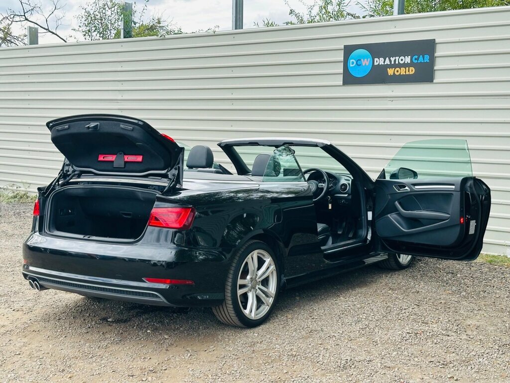Audi A3 Cabriolet 1.8 Tfsi S Line S Tronic Euro 6 Ss Red #33