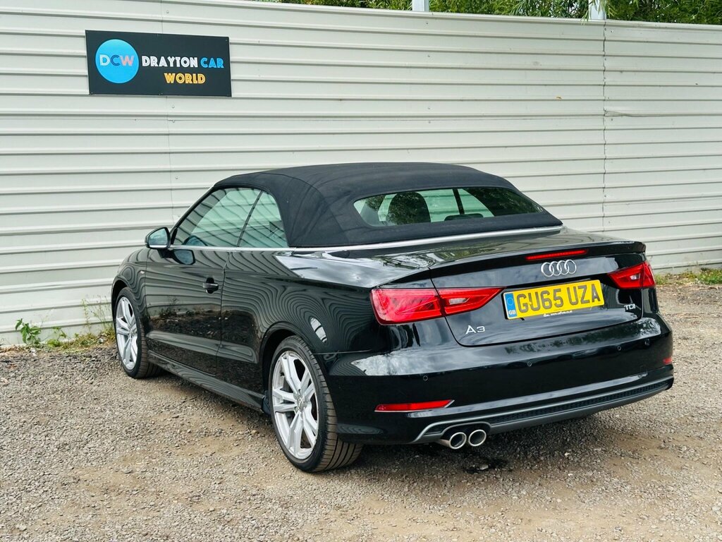 Audi A3 Cabriolet 1.8 Tfsi S Line S Tronic Euro 6 Ss Red #21
