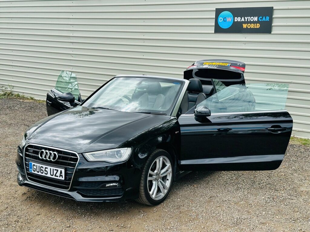 Audi A3 Cabriolet 1.8 Tfsi S Line S Tronic Euro 6 Ss Red #28