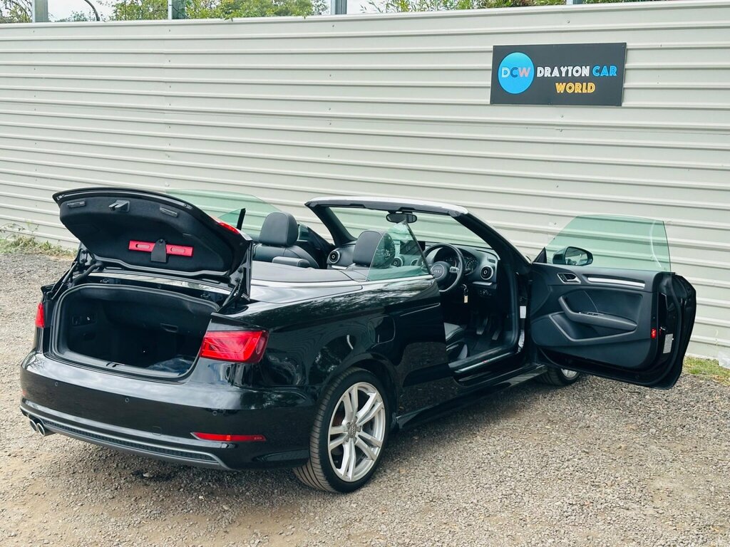 Audi A3 Cabriolet 1.8 Tfsi S Line S Tronic Euro 6 Ss Red #34