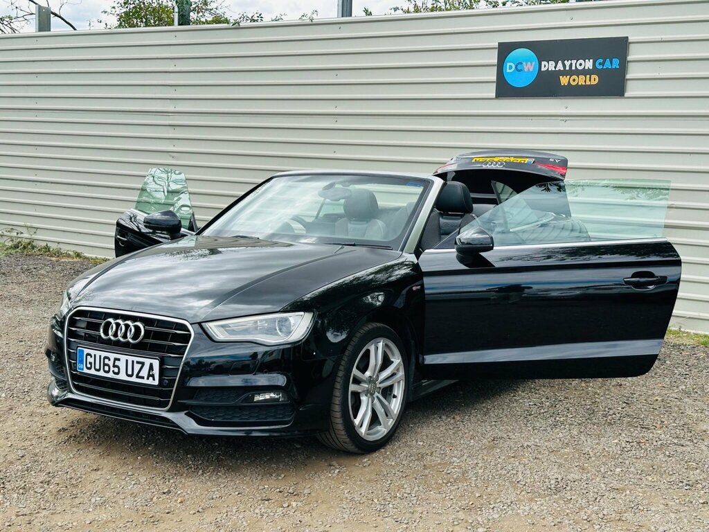 Audi A3 Cabriolet 1.8 Tfsi S Line S Tronic Euro 6 Ss Red #27