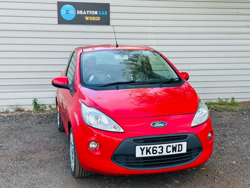 Ford KA 1.2 Titanium Euro 5 Red