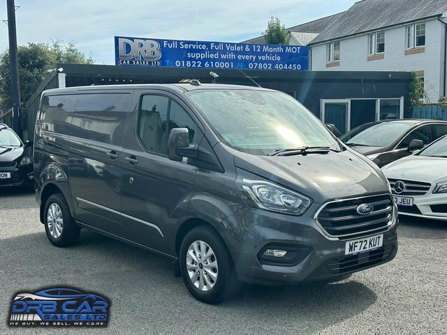 Ford Transit Custom 2.0 280 Ecoblue Limited Panel Van Manua Grey