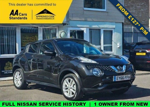Nissan Juke 1.2 Dig-t Acenta Suv Euro 6 Ss Black