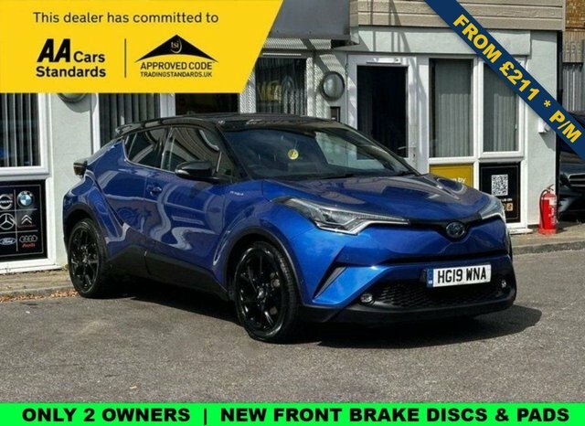 Toyota C-Hr 1.8 Vvt-h Dynamic Suv Hybrid Cvt Euro 6 HG19WNA Blue