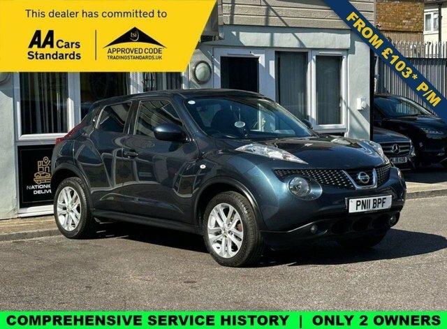 Nissan Juke 1.6 Acenta Premium Suv Cvt Euro 5 117 Blue