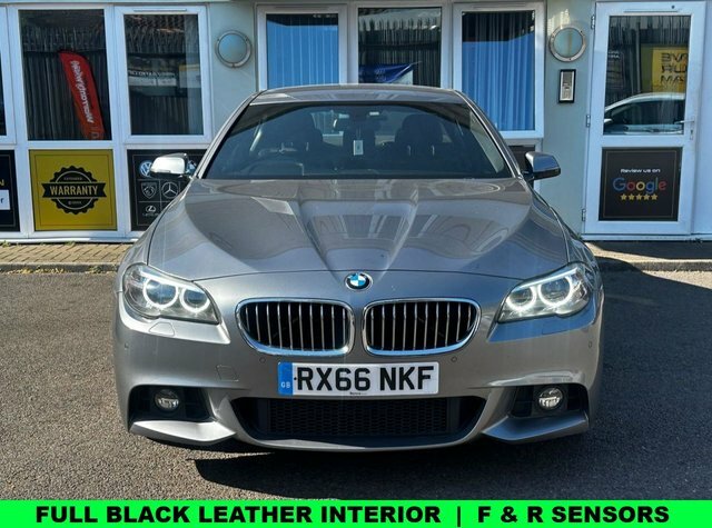 BMW 5 Series 2.0 520D M Sport Saloon Euro 6 S Grey #2