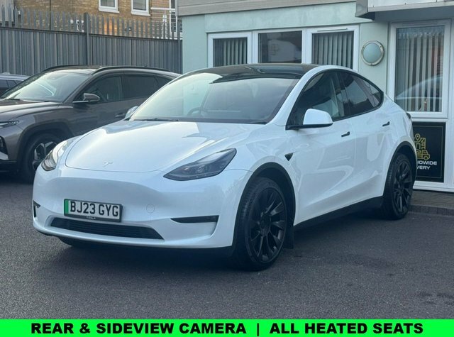 Tesla Model Y Dual Motor Long Range Suv 4Wde BJ23GYG White #3