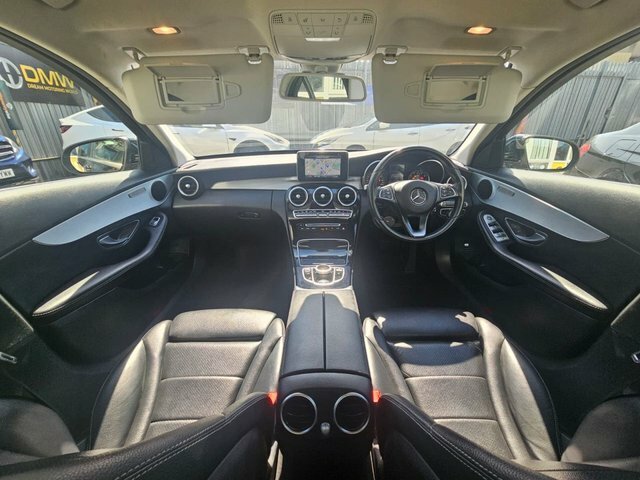 Mercedes-Benz C Class 2.0 C350e 6.4Kwh Sport Saloon Plug-in H Black #4