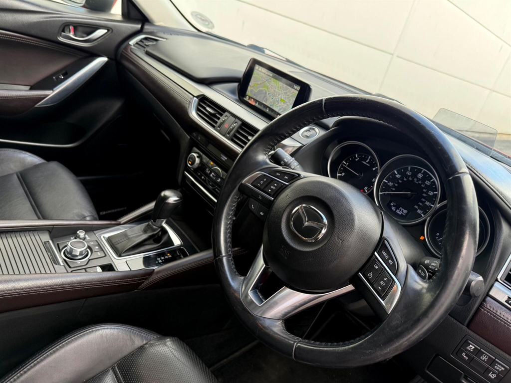Mazda 6 Estate 2.2 Skyactiv-d Sport Nav Tourer Euro 6 Ss Black #25